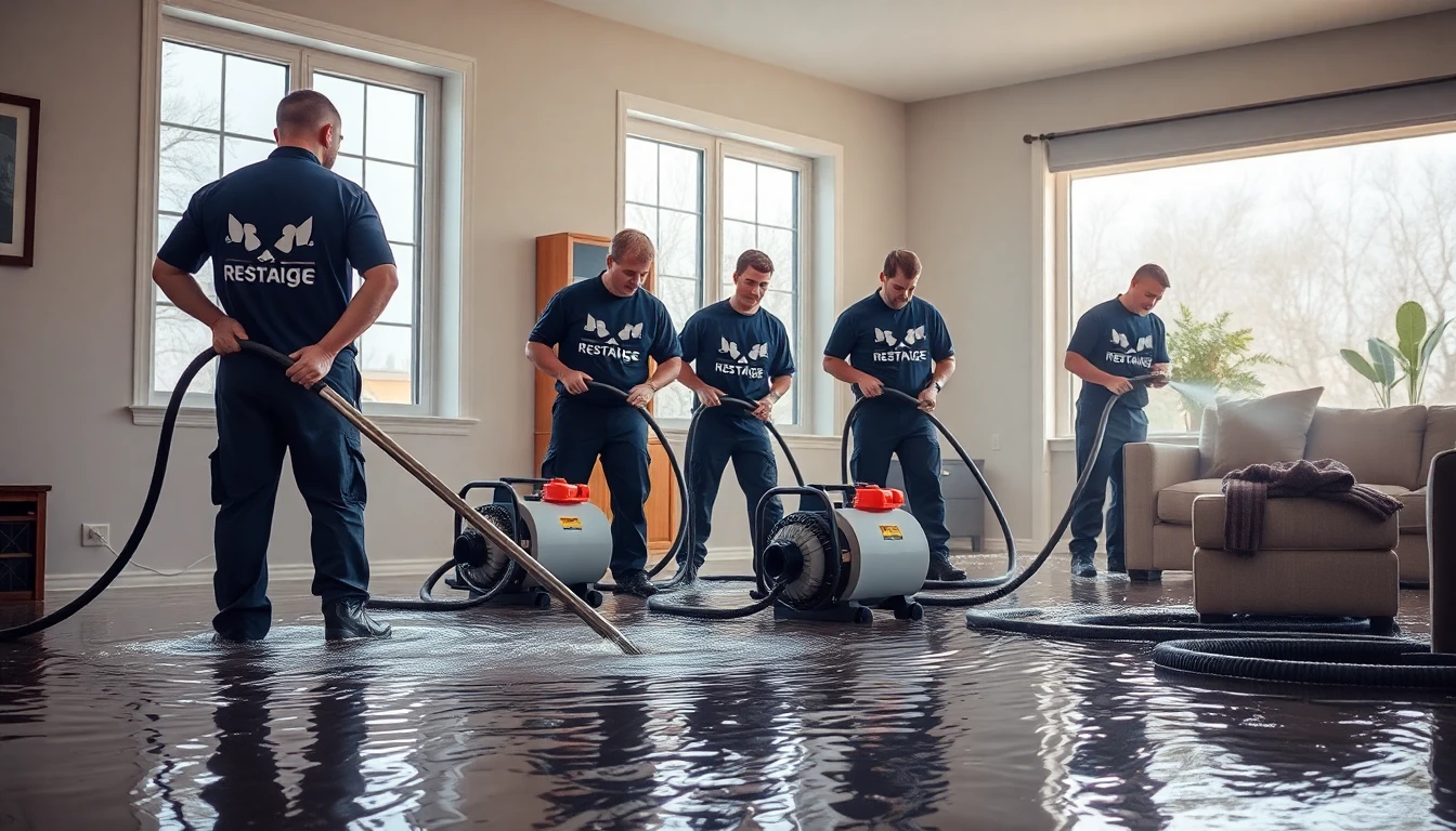 Water Damage Background